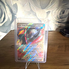 Pokémon Iron Treads ex 143/182 Paradox Rift Double Rare Holo 220HP EN 2023