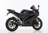 Shark SRC 4 Auspuff Schwarz Passend FüR Yamaha YZF-R125 2021-2024
