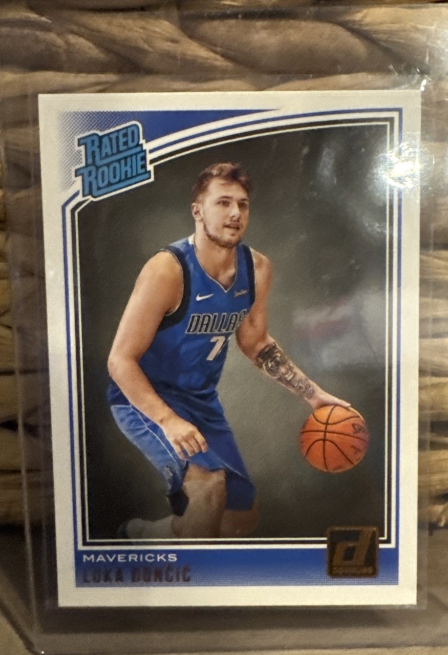 2018-19 Donruss Luka Doncic Rated Rookie RC #177