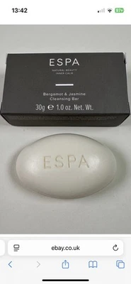 10 x ESPA Natural Beauty Inner Calm Bergamot & Jasmine Soap 30g Cleansing Bar