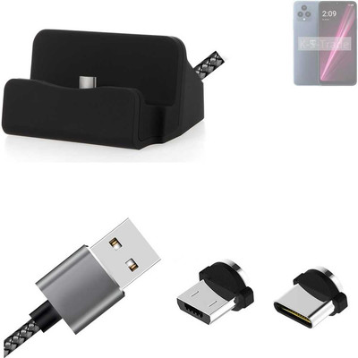 Docking Station für T-Mobile REVVL 6 + USB-Typ C und Micro-USB-Anschluss