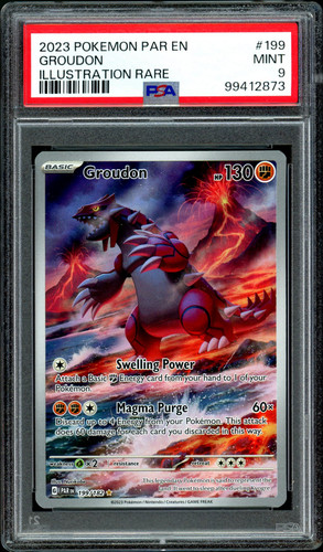 Groudon graded PSA 9 for sale on eBay