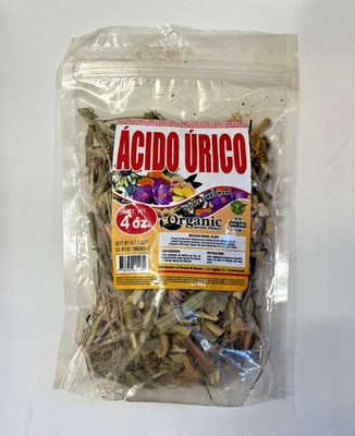 Ácido Úrico Herbal Blend 4oz - Organic Mexican Herbal Tea / Té Natural de Hierba