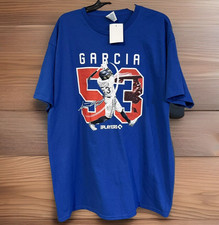 Adolis Garcia Texas Rangers #53 MLB Players Blue Short Sleeve T-Shirt Baseball