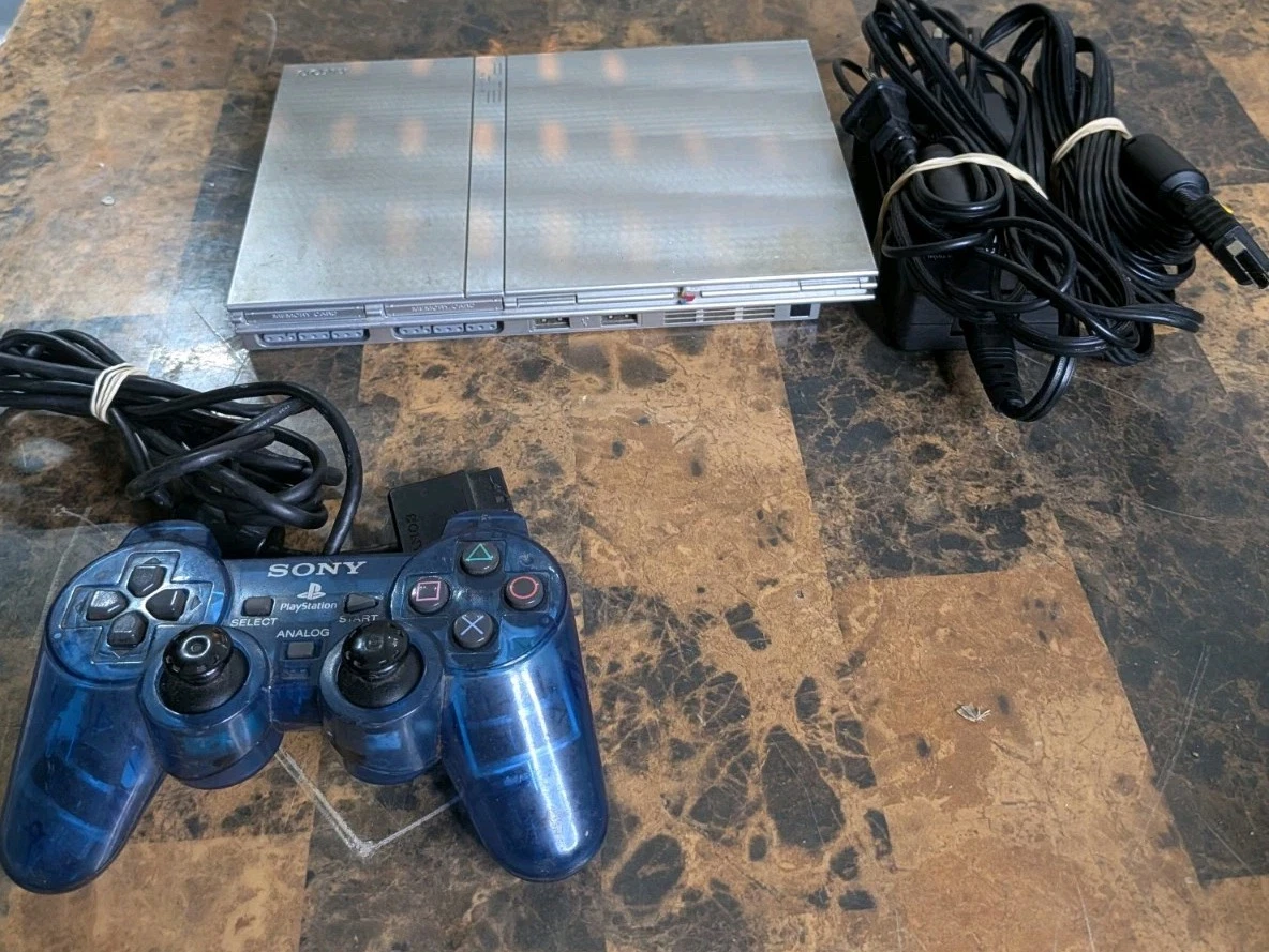 Sony PlayStation 2 NTSC-J Silver Video Game Consoles for sale - eBay
