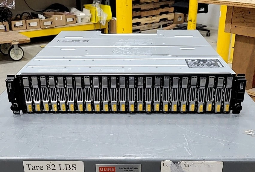 NUEVO ARREGLO DE ALMACENAMIENTO DE 24 BAHÍAS CAJA ABIERTA DELL EQUALLOGIC PS6210 iSCSI E04J VER NOTAS Foto 2 de 4