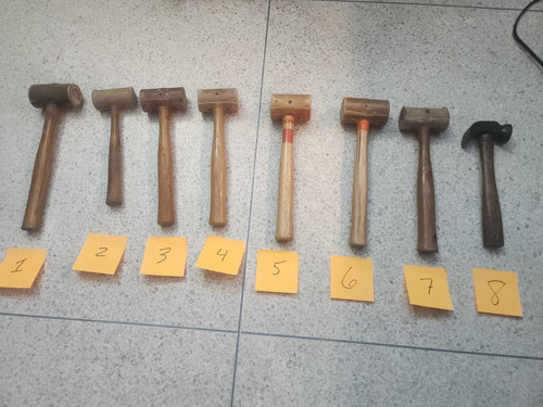 Vintage Leathercraft Rawhid Mallets  Stamping Tooling Carving Sewing