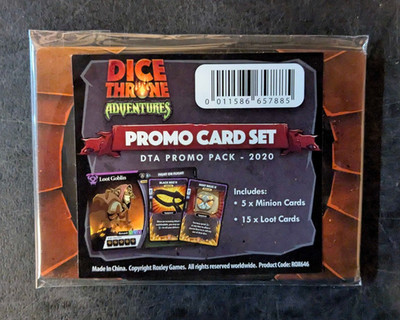 Dice Throne Adventures: Promo Cards Set Pack 2020 Board Game by Roxley - New