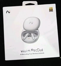 ☆Viaim RecDot AI Wireless Earbuds | Noise Cancellation + Translation