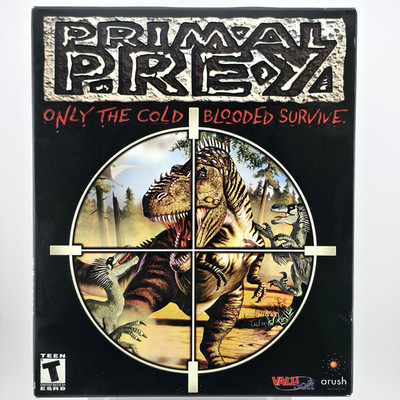 Primal Prey: Only The Cold Blooded Survive, 2001, Big Box, New & Sealed