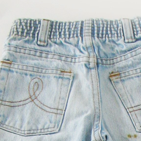 Polo Ralph Lauren Talla 4 Azul Bebé Envejecido Jeans Corte Clásico Espalda Elástica Foto 4 de 4