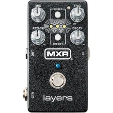 MXR M307 Layers Delay Effects Pedal Black Sparkle
