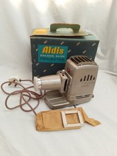 Rare Vintage Aldisette 2 Projector in Original Box ~ VG Cosmetic & working c1950