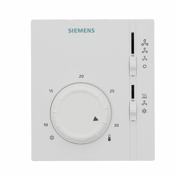 Thermostat d'ambiance ventilo-convecteur SIEME 230V Blanc