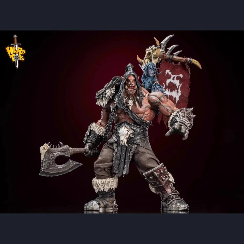 Hero Toys Grommash Hellscream Chief ORC Warrior 1/10 Soldier Model Action Figure - Image 2 of 4