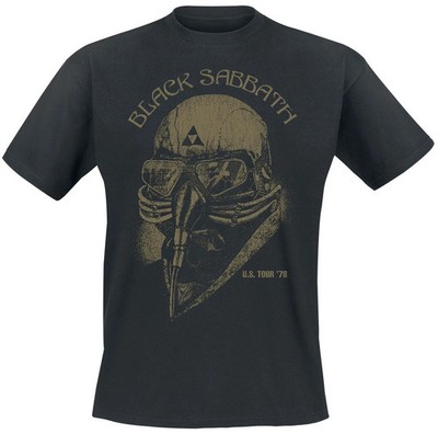 Black Sabbath T-Shirt Herren U.S. Tour '78 schwarz