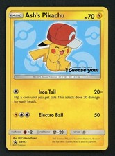 Pokemon Card - Ash's Pikachu Promo SM113 on eBay