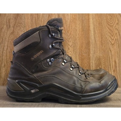 Lowa Renegade GTX Mid Hiking Boots Mens Size 10 Brown
