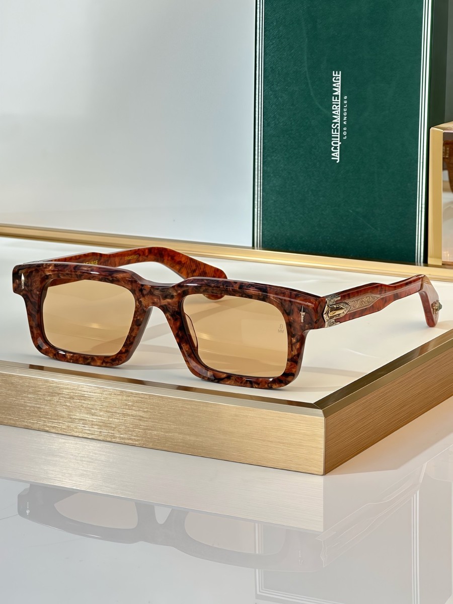 Jacques Marie Mage Belvedere Red Zebra/Amber 50-20-146mm New With