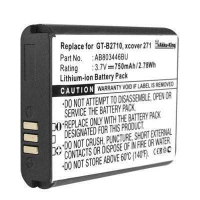 Akku-King Akku für Samsung XCover 271 / GT-B2710 - ersetzt AB803446BU - Li-Ion