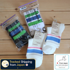 FamilyMart  Lawson Line Socks 4 Pairs Set Japan Convenience Store Style Unisex