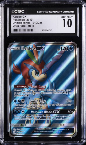 Keldeo-GX graded CGC 10 for sale on eBay