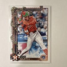 Topps 2025 Holiday Cam Smith Image Variation RC  Astros Baseball Card #H121