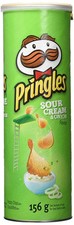 Pringles Sour Cream  Onion Flavour Potato Chips, 156g/5.5 oz