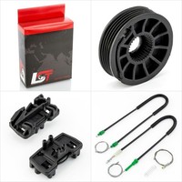 Fensterheber Reparatursatz HINTEN-LINKS FÜR VW Sharan NEU