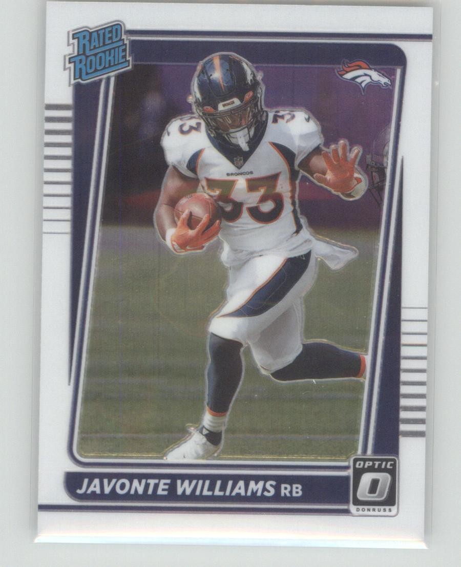 2021 Donruss Optic #215 Javonte Williams