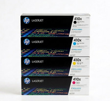 ​HP 410X Toner Set 4-Pack CMYK High Yield for M477fdw M452dw