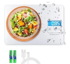 Megawise Precision Food Scale, 33Lb Rechargeable Digital Kitchen Scale