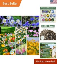 13 Varieties Shade Wildflower Seeds - Fragrant & Pollinator-Friendly Mix 1 Ounce 223.84 per gallon