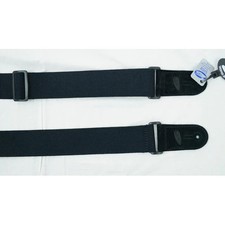 Leather Graft Adjustable Cotton Web Guitar Strap