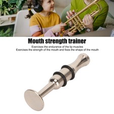 Embouchure Training Device Mouthpiece Mouth Strength Trainer for Trumpet