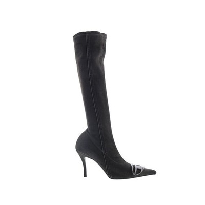 Diesel D-Venus KB D Y03366-P5523-T8013 Womens Black Knee High Boots
