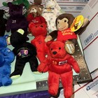 Lot Of 15 Bears Curious George Salvino’s Bammers SF NYC Wayne Gretzky Yankees — photo 2