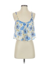 Jacquie The Label Women Blue Sleeveless Blouse S