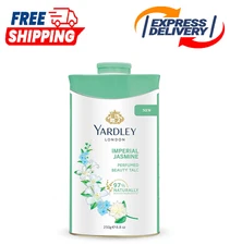 Yardley London Jasmine Perfumed Talcum Powder - 250 g. 8.8 oz Deodorizing Talc
