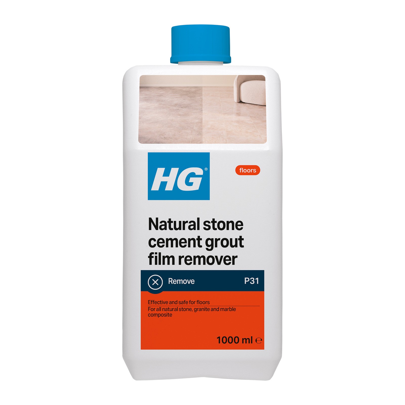Hg Natural Stone Cement & Lime Film Remover 216100106 M - Image 4