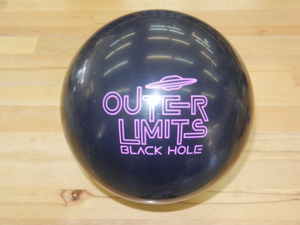 NIB 15# Radical Outer Limits Black Hole Bowling Ball 15.3/2-3