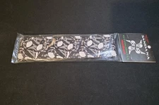 Sandana Paintball Ghost Flying Skulls Headband New In Package Silver Tag