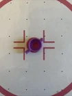 FOOT CRUISER 1989 TMNT Vintage Vehicle Part TURRET MISSILE COLLAR PIECE