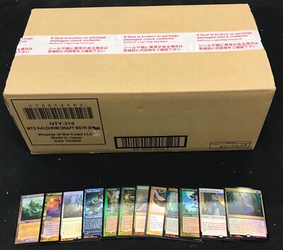 Magic the Gathering: Kaldheim 6 Draft Box Sealed Case + 6 Promos (ENGLISH)