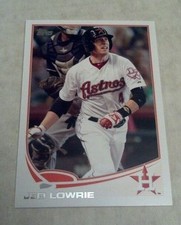 JED LOWRIE 2013 TOPPS BASEBALL CARD # 104 A0744