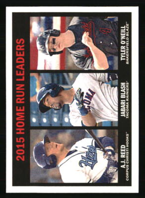 A.J. Reed / Tyler O'Neill / Jabari Blash 2016 Topps Heritage Minor League #191