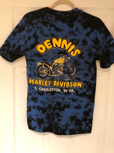 Vintage Women's Tie Dye Harley Davidson 