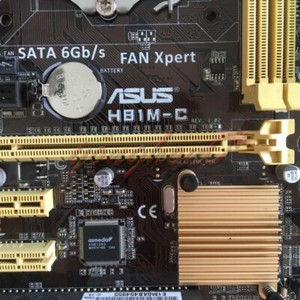 1PC ASUS H81M-C Motherboard DDR3-1600 MicroATX SATA-III 6Gb/s Intel LGA1150