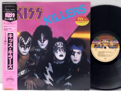 Kiss - Killers LP 1982 Japan Casablanca 28S-58 Hard Rock Iron
