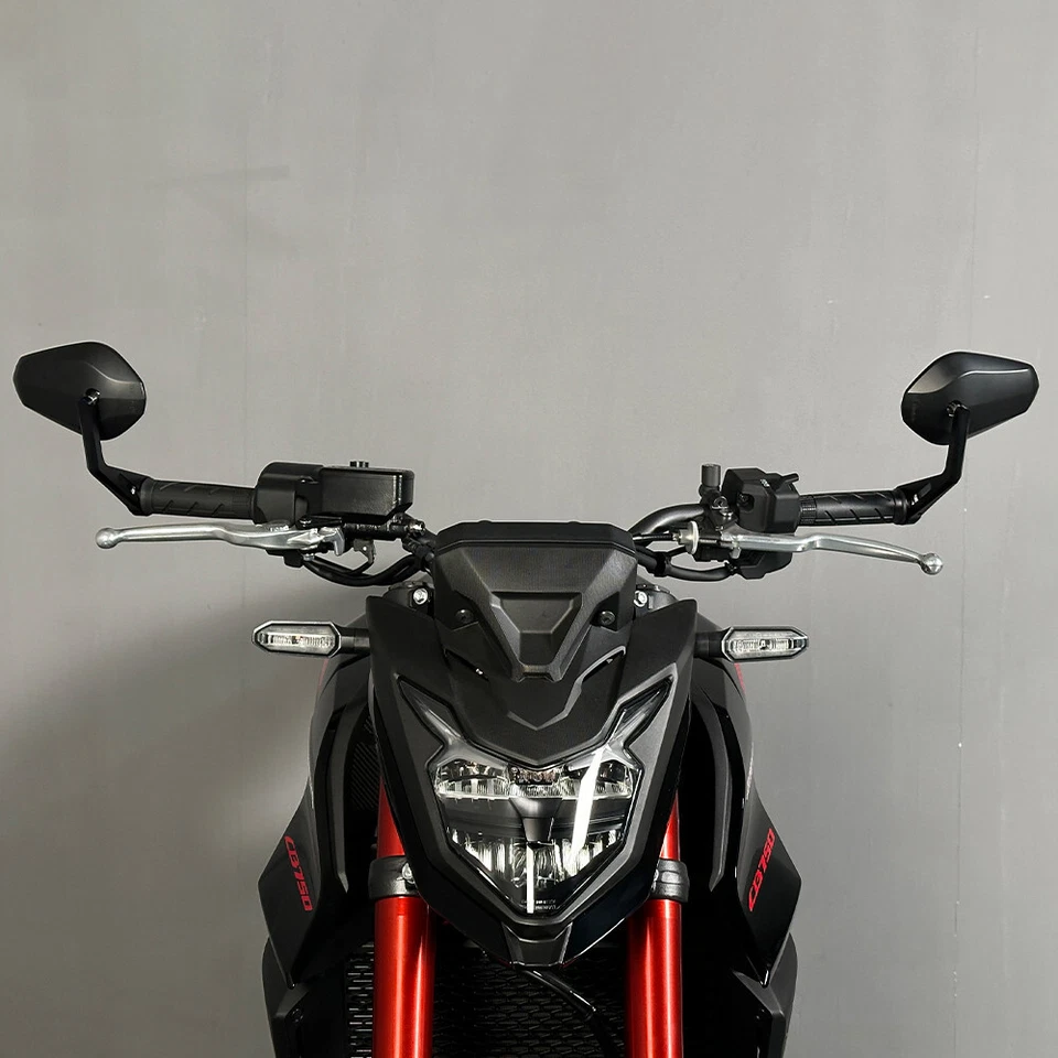 Espejo retrovisor lateral ajustable para HONDA CB750 Hornet CB500 Hornet CB1000R Foto 2 de 4